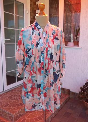 46 р жіноча блузка сорочка кофта светр туніка фірми epilogue нова3 фото