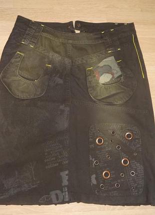 Стильная юбочка, коттон срейч, турция на наш р. 44-46