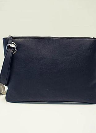 Женская кожаная сумка-конверт "cover"7 фото