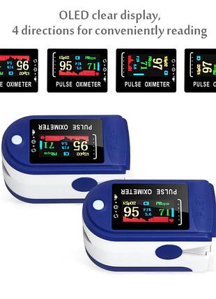 Пульсоксиметр пульсометр оксиметр на палец pulse oximeter sd12 измеритель пульса, кислорода и уровня сатурации