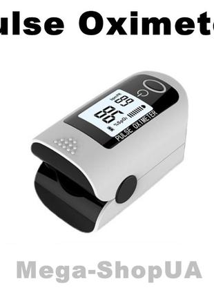 Пульсоксиметр пульсометр оксиметр на палец для сатурации pulse oximeter dr43qb измеритель пульса, кислорода1 фото