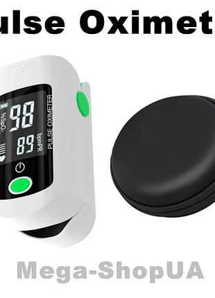 Пульсоксиметр пульсометр на палець для сатурації pulse oximeter dr43ug вимірювач пульсу, кисню