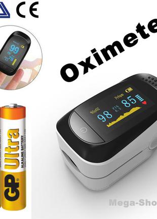 Пульсоксиметр пульсометр оксиметр на палець pulse oximeter s35wb вимірювач пульсу, кисню, рівня сатурації