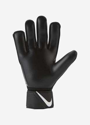 Перчатки вратарские nike goalkeeper match cq7799-010 черный2 фото