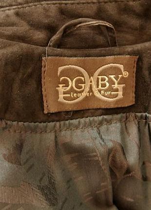 Плащ замшевый gaby 3