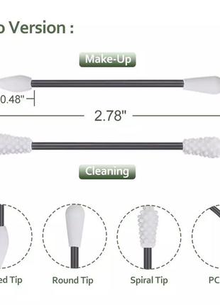 Гігієнічні силіконові палички (багаторазові)