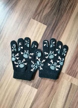 Перчатки на мальчика 6-7лет