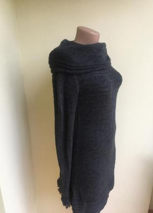 Сукня туніка довгий светр шерсть 50% розм.м4 фото