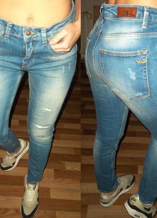 Фирменные рваные джинсы ltb2 фото