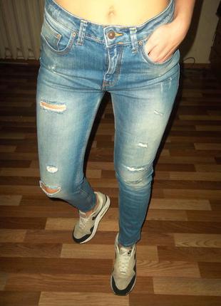 Фирменные рваные джинсы ltb4 фото