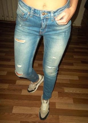 Фирменные рваные джинсы ltb