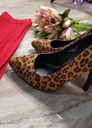 Тигрові туфлі so fabulous 39р.3 фото