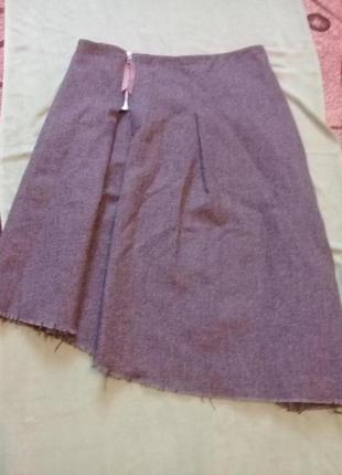 Шерстяная юбка англия1 фото