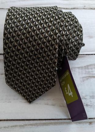 Краватка чоловічий геометричний принт