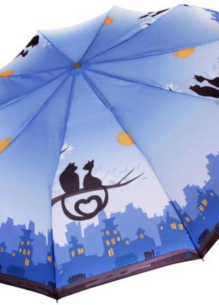 Зонт zest, полуавтомат серия 10 спиц, расцветка коты1 фото