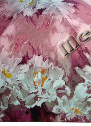 Зонт zest женский механика 5 сложений, цветной плоский. расцветка мадлен2 фото