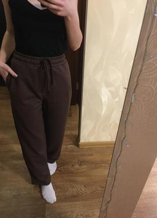 Штани трикотажні bershka loose fit