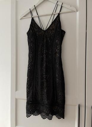 📎 платье мини кружевное topshop 9