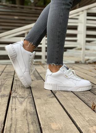 Зимние кроссовки puma white5 фото