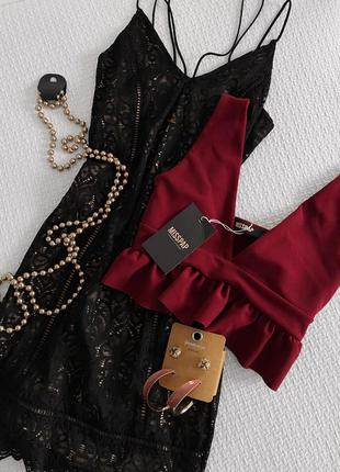 📎 платье мини кружевное topshop 8