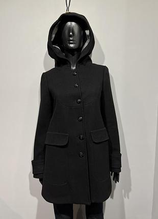 Шерстяное пальто Vintage-Check burberry размер s