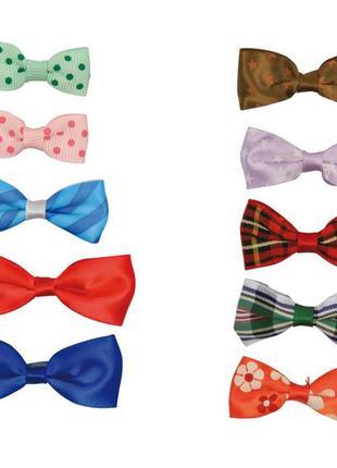 Trixie dog hair bows assortment бант-заколка для собак, набір 10 шт.