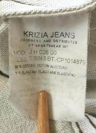 Krizia jeans жіноча куртка з леопардовим візерунком, золотистий блиск5 фото