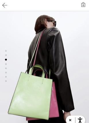 Нова сумка tote uterque 5