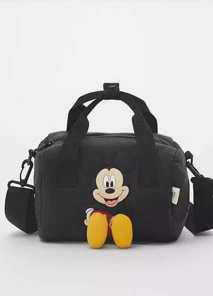 Сумка  zara. микки маус.