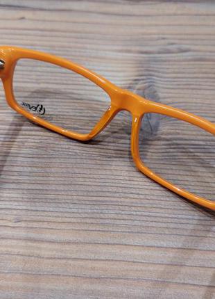 Двухцветные оранжевые  мужские очки technical.5 от electric! usa!4 фото