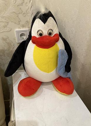 Мягкая игрушка пингвин с рыбкой