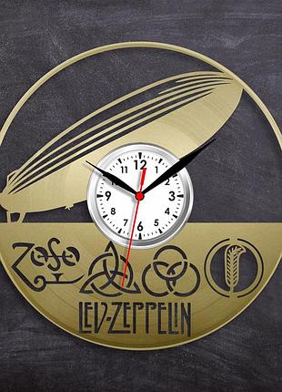 Led zepplin годинник музична пластина вініл годинник рок-група лід зепелінкварцовий механізм хард рок хеві метал