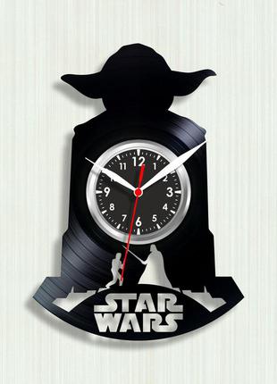 Звездные войны йода часы часы с винила star wars часы настенные часы звёздные войны часы 300 милиметров