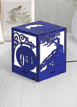 Гарри поттер ночник фонарь harry potter настольная лампа для мальчика rgb лампа ночник из дерева еко декор
