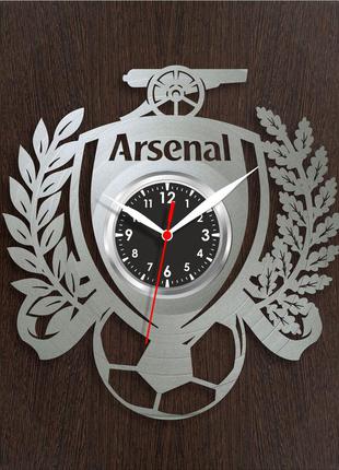 Арсенал футбольний клуб вініловий годинник арсенал подарунок для футболіста настінний декор годинник кварцовий 30 см