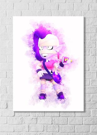 Картина на стіну постер для дітей старс полотно герой гри друк на полотні суперкартини холст друкований дитячий1 фото