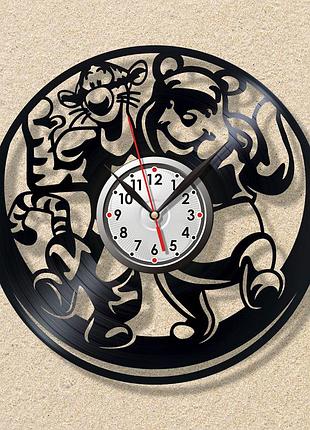 Годинник у дитячу вінні пух годинник із вінілової пластинки дісней годинник winnie pooh декор дитячої кімнати 300 мм