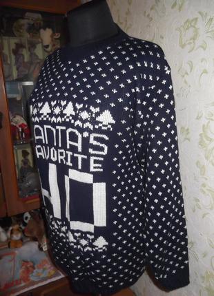 Джемпер светр новорічний англія3 фото
