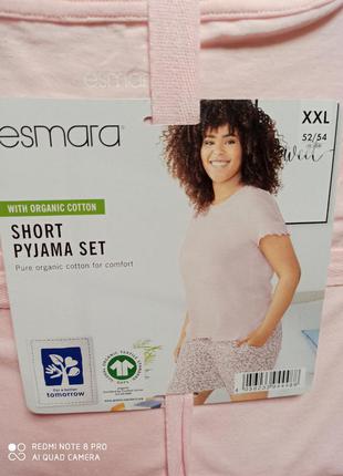 Женская хлопковая пижама, домашний комплект большого размера. нитевичка.