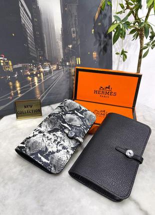 Жіночий гаманець клатч в стилі hermes ермес