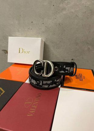 Ремень натуральная кожа в стиле dior диор