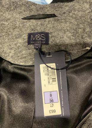 Женское пальто из шерсти -m&s7 фото