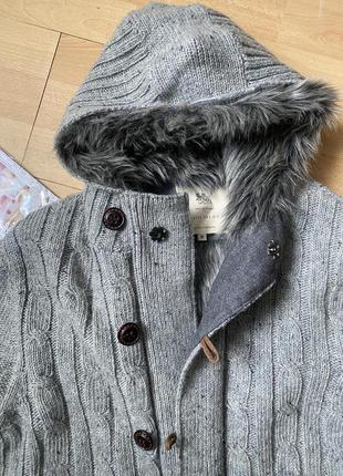 Вовняне пальто куртка zara2 фото
