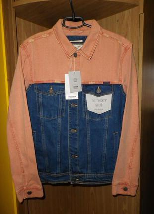 Куртка джинсовая pull & bear (the trucker) m/l1 фото