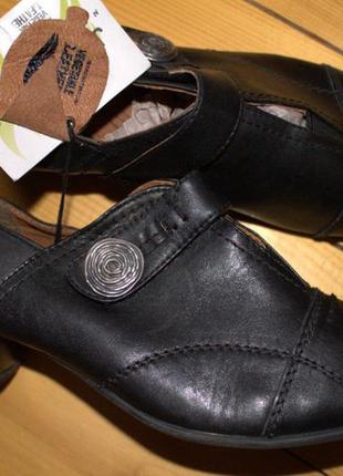 41 разм. оригинал туфли jana. кожа. новые с бирками