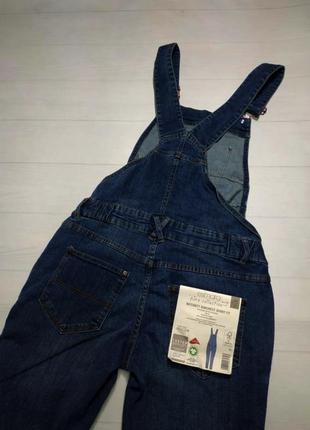 Новий джинсовий комбінезон для вагітних esmara (німеччина), джинси для вагітних європа4 фото