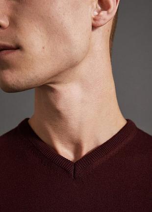 Шерстяной джемпер zara 2