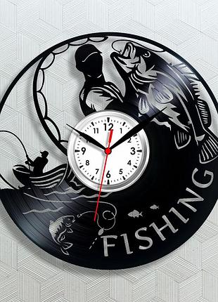 Риболовля-годинник подарунок риболовлі рибалку чоловікові fishing годинник настінний годинник годинник у гараж стрелковий годинник 30 см