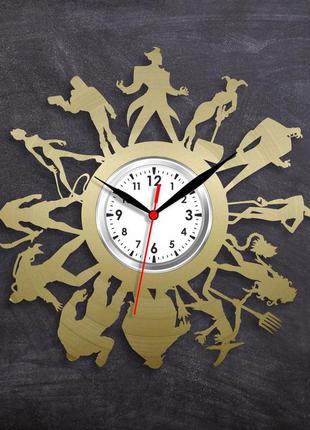 Batman enemies бэтмен часы настенные batman часы часы супергерой  бэтмен золотые часы