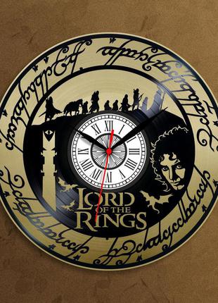 Володар кілець вініловий годинник lord of the rings годинник декор у хол хранили кільця годинник годинник у вітальню 30 см